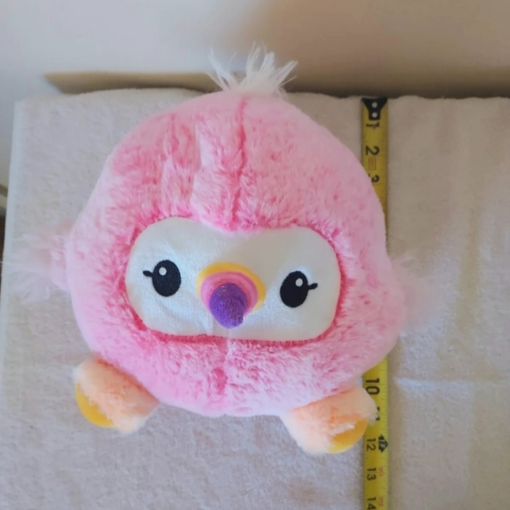 Fiesta Cutie Beans Gumballs Claire Flamingo 9" Plush Stuffed Animal Nwot Cute - Picture 8 of 8